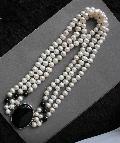 3 Row Freshwater Pearl Necklace 3 Row Freshwater Pearl Necklace